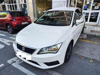 Usado Seat Leon Style 116 CV (85 kW) 2018 Blanco Utilitario