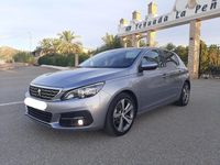 Usado Peugeot 308 Allure 130 CV (95 kW) 2020 Gris