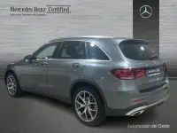 Usado Mercedes GLC220 AMG line 194 CV (142 kW) 2021 Gris SUV
