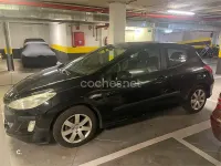 Usado Peugeot 308 Sport 110 CV (80 kW) 2008 Negro Berlina