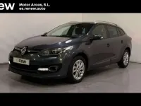 Usado Renault Mégane GrandTour LIMITED 110 CV (80 kW) 2016 Gris Familiar