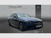 Usado Mercedes C300e AMG line 313 CV (230 kW) 2025 Azul Berlina