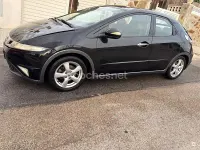 Usado Honda Civic Trend 100 CV (73 kW) 2011 Negro Berlina