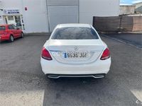 Usado Mercedes C220 Avantgarde 170 CV (125 kW) 2015 Blanco Berlina
