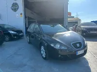 Usado Seat Leon Ecomotive 105 CV (77 kW) 2009 Negro Utilitario