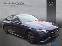 Usado Mercedes C200 AMG line 163 CV (119 kW) 2025 Azul sodalita