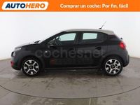 Usado Citroën C3 PureTech 82 CV (60 kW) 2018 Negro Utilitario
