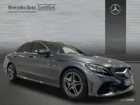 Usado Mercedes C220 AMG line 196 CV (144 kW) 2020 Gris Berlina