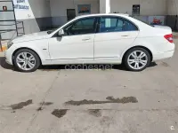 Usado Mercedes C180 Avantgarde 143 CV (105 kW) 2008 Blanco Berlina