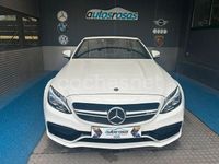 Usado Mercedes C63S AMG 510 CV (375 kW) 2017 Blanco Descapotable