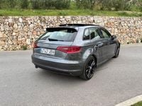Usado Audi A3 S-Line 105 CV (77 kW) 2014 Gris / plata Berlina