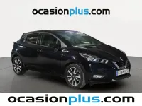 Usado Nissan Micra N-Connecta 90 CV (66 kW) 2018 Negro Utilitario