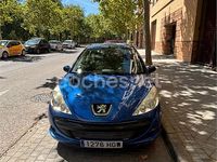 Usado Peugeot 206+ 70 CV (51 kW) 2011 Azul Utilitario