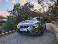Usado Seat Leon ST FR 122 CV (89 kW) 2014 Gris / plata Familiar