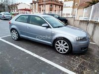 Usado Audi A3 Ambition 100 CV (73 kW) 2004 Gris / plata Berlina