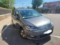 Usado VW Sharan Advance 140 CV (102 kW) 2014 Gris Monovolumen