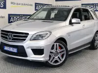 Usado Mercedes ML63 AMG AMG 525 CV (386 kW) 2015 Gris / plata SUV