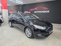 Usado Ford Focus Trend 125 CV (91 kW) 2017 Negro Familiar