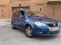 Usado VW Touran Highline 140 CV (102 kW) 2008 Azul Monovolumen