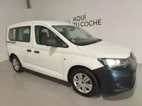 Usado VW Caddy 102 CV (75 kW) 2021 Blanco Monovolumen