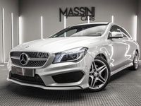 Usado Mercedes CLA220 AMG line 170 CV (125 kW) 2013 Gris / plata Berlina