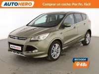 Usado Ford Kuga Titanium S 182 CV (133 kW) 2014 Verde SUV