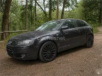 Usado Audi A3 Ambiente 102 CV (75 kW) 2004 Negro Utilitario