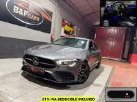 Usado Mercedes CLA200 136 CV (100 kW) 2021 Gris / plata Coupe