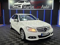 Usado Mercedes C200 136 CV (100 kW) 2012 Blanco Berlina