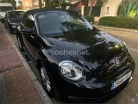 Usado VW Beetle Cabriolet Design 105 CV (77 kW) 2014 Negro Descapotable