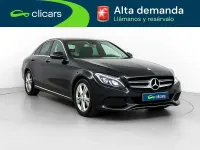 Usado Mercedes C220 170 CV (125 kW) 2016 Negro Berlina