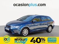 Usado Seat Leon Style 105 CV (77 kW) 2014 Azul Monovolumen