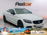 Usado Mercedes C200 184 CV (135 kW) 2018 Blanco Coupe