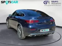 Usado Mercedes GLC220 195 CV (143 kW) 2021 Azul SUV
