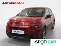 Usado Citroën C3 Feel 82 CV (60 kW) 2018 Rojo Utilitario