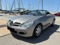 Usado Mercedes SLK200 163 CV (119 kW) 2005 Gris / plata Descapotable