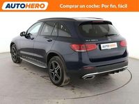 Usado Mercedes GLC63 AMG AMG 306 CV (225 kW) 2021 Azul SUV