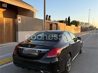 Usado Mercedes C200 136 CV (100 kW) 2018 Negro Berlina