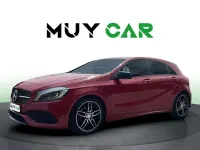 Usado Mercedes A180 AMG line 122 CV (89 kW) 2015 Rojo Utilitario