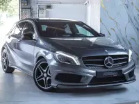 Usado Mercedes A200 AMG line 156 CV (114 kW) 2015 Gris Utilitario