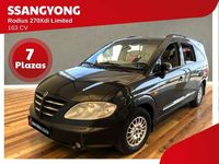 Usado Ssangyong (KGM) Rodius Limited 165 CV (121 kW) 2007 Negro Monovolumen