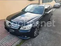 Usado Mercedes C220 Elegance 170 CV (125 kW) 2014 Negro Familiar