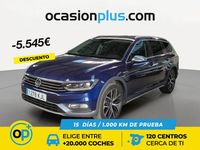 Usado VW Passat Alltrack 220 CV (161 kW) 2018 Azul Familiar