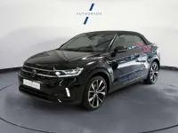 Usado VW T-Roc Cabriolet R-line 150 CV (110 kW) 2022 Negro Descapotable