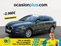 Usado Seat Leon Style 116 CV (85 kW) 2025 Azul Familiar