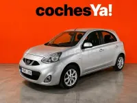 Usado Nissan Micra Acenta 80 CV (58 kW) 2017 Gris / plata Utilitario
