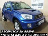 Usado Toyota RAV4 Sol 150 CV (110 kW) 2004 Azul SUV