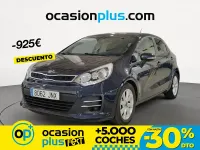 Usado Kia Rio 84 CV (61 kW) 2016 Azul Utilitario