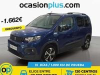Usado Peugeot Rifter GT-line 99 CV (72 kW) 2019 Azul Monovolumen