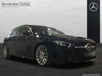 Usado Mercedes A200 AMG line 163 CV (119 kW) 2019 Negro cosmos Berlina